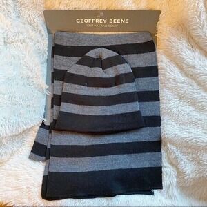 Geoffrey Beene‎ Knit Hat and Scarf Set